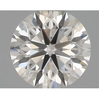 0.51 Carat Round G VS1 EX IGI Natural Diamond