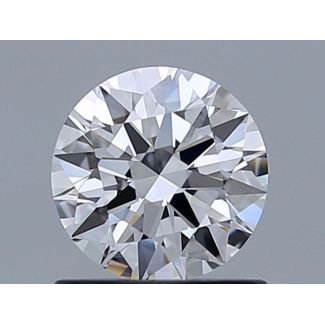 0.83 Carat Round D VVS1 EX GIA Natural Diamond