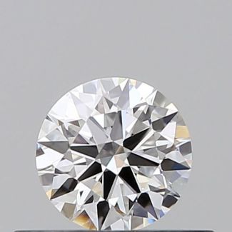 0.35 Carat Round D VVS1 EX GIA Natural Diamond