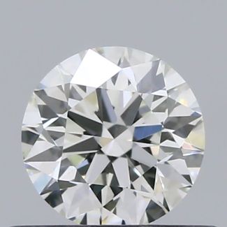 0.44 Carat Round G VS1 EX GIA Natural Diamond