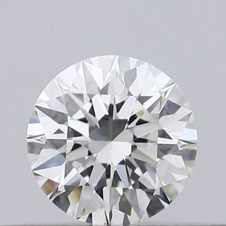 0.23 Carat Round G VVS1 EX GIA Natural Diamond