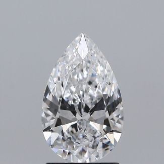 1.33 Carat Pear D SI1 - EX GIA Natural Diamond