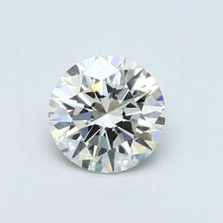 0.5 Carat Round G VVS1 EX GIA Natural Diamond