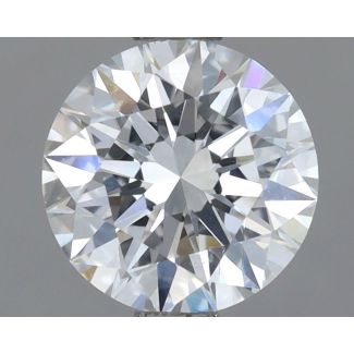 0.8 Carat Round G SI1 EX GIA Natural Diamond