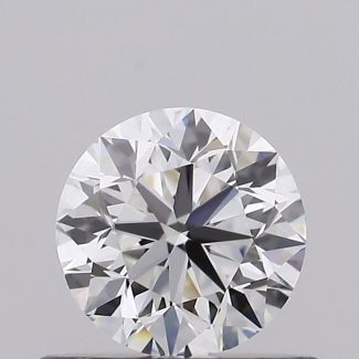 0.5 Carat Round G VVS2 VG EX GIA Natural Diamond