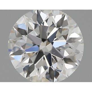 0.3 Carat Round G VVS2 EX VG GIA Natural Diamond