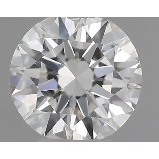 0.32 Carat Round H IF EX GIA Natural Diamond