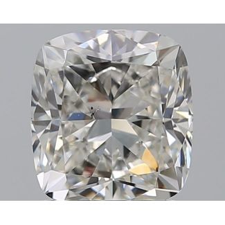 1.56 Carat Cushion Brilliant H SI1 - EX GIA Natural Diamond