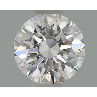 0.32 Carat Round D SI1 EX GIA Natural Diamond