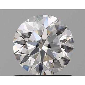 1.0 Carat Round H IF EX GIA Natural Diamond