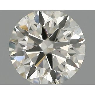 0.33 Carat Round I SI1 EX VG IGI Natural Diamond