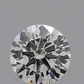 0.30 Carat Round F SI2 VG GIA Natural Diamond