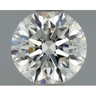 0.6 Carat Round H VS1 EX VG GIA Natural Diamond