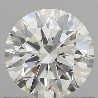 0.70 Carat Round G VS2 EX IGI Natural Diamond