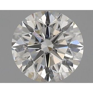 0.5 Carat Round G SI1 EX VG GIA Natural Diamond