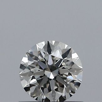 0.50 Carat Round I SI1 VG EX GIA Natural Diamond