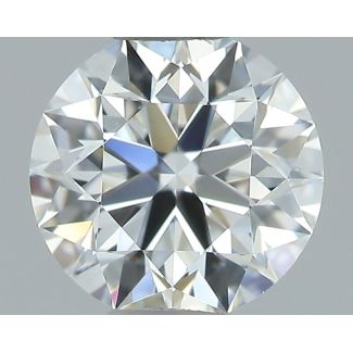 0.5 Carat Round E VS1 EX GIA Natural Diamond