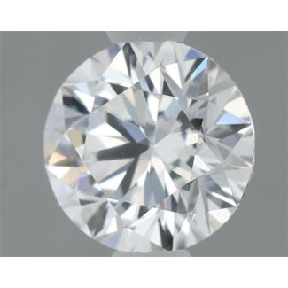 0.41 Carat Round E VS2 EX GIA Natural Diamond