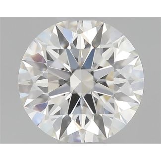 0.32 Carat Round H VVS1 EX GIA Natural Diamond