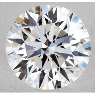 0.3 Carat Round E VVS2 EX VG GIA Natural Diamond