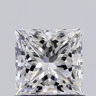 0.70 Carat Princess F VS1 - EX VG GIA Natural Diamond