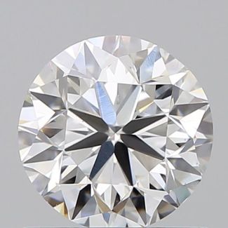 0.95 Carat Round F SI1 VG EX GIA Natural Diamond