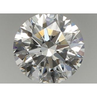 0.56 Carat Round G VS1 EX GIA Natural Diamond