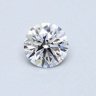 0.47 Carat Round D SI1 VG EX GIA Natural Diamond