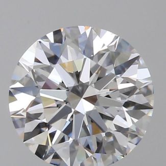 0.6 Carat Round E VS1 EX GIA Natural Diamond