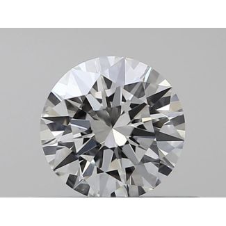 0.32 Carat Round I IF EX GIA Natural Diamond