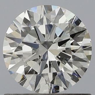 0.8 Carat Round F VVS1 EX GIA Natural Diamond