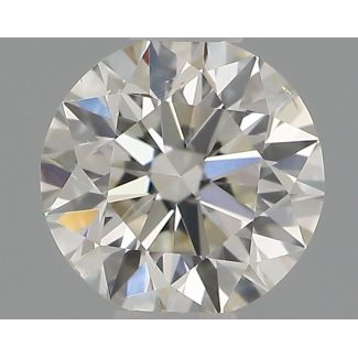 0.31 Carat Round H VS2 EX IGI Natural Diamond