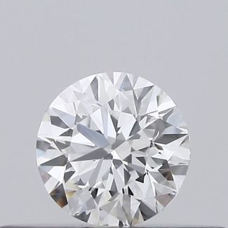 0.2 Carat Round E VS2 EX GIA Natural Diamond