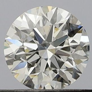 0.32 Carat Round E VVS2 EX GIA Natural Diamond