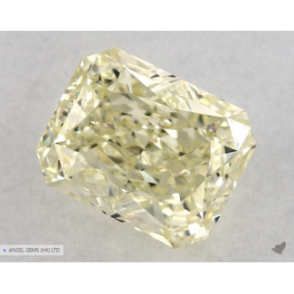 1.04 Carat Radiant Yellow VVS2 - VG GIA Natural Diamond