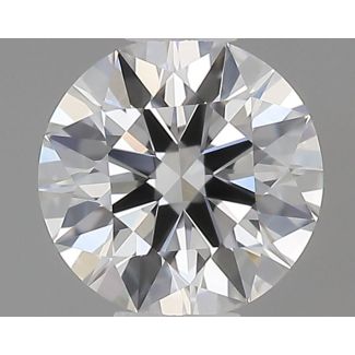 0.35 Carat Round E VVS1 EX GIA Natural Diamond