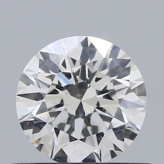 0.5 Carat Round G VS2 EX GIA Natural Diamond