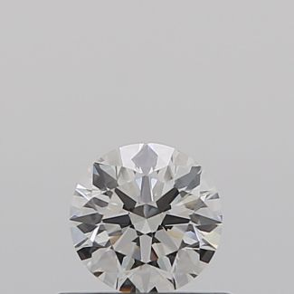 0.40 Carat Round H SI1 EX VG GIA Natural Diamond