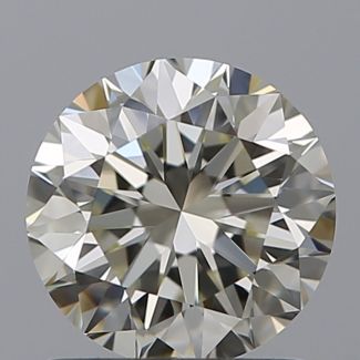 1.00 Carat Round K VVS1 EX IGI Natural Diamond