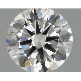 0.5 Carat Round H VS1 VG EX GIA Natural Diamond