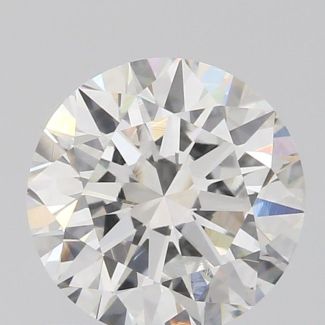 1.0 Carat Round F SI1 EX GIA Natural Diamond