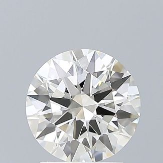 1.5 Carat Round H VVS2 EX IGI Natural Diamond