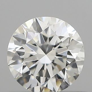 0.4 Carat Round G VS1 EX GIA Natural Diamond