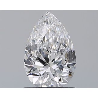 1.0 Carat Pear D VS2 - EX VG GIA Natural Diamond