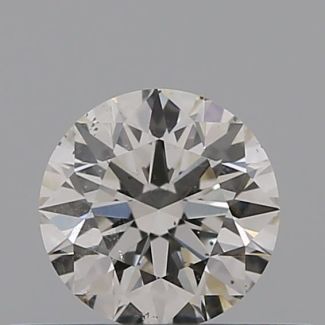 0.30 Carat Round I SI2 EX GIA Natural Diamond