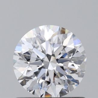 0.72 Carat Round D VVS2 EX GIA Natural Diamond