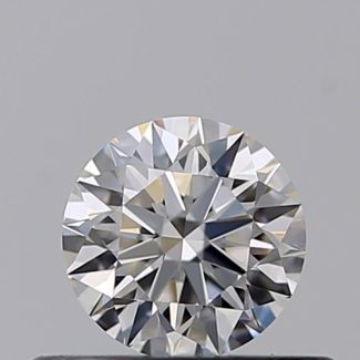 0.33 Carat Round F VS1 EX GIA Natural Diamond