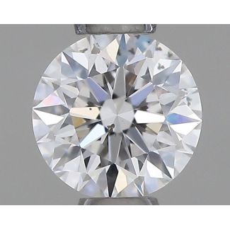 0.32 Carat Round D SI1 EX VG GIA Natural Diamond