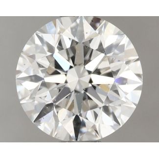 1.02 Carat Round E SI1 EX GIA Natural Diamond