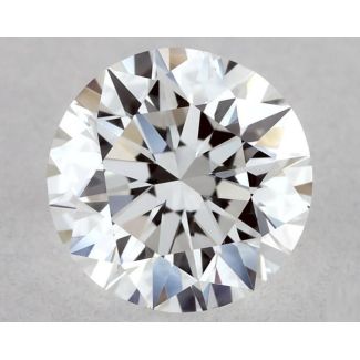 0.5 Carat Round E VVS2 EX VG GIA Natural Diamond